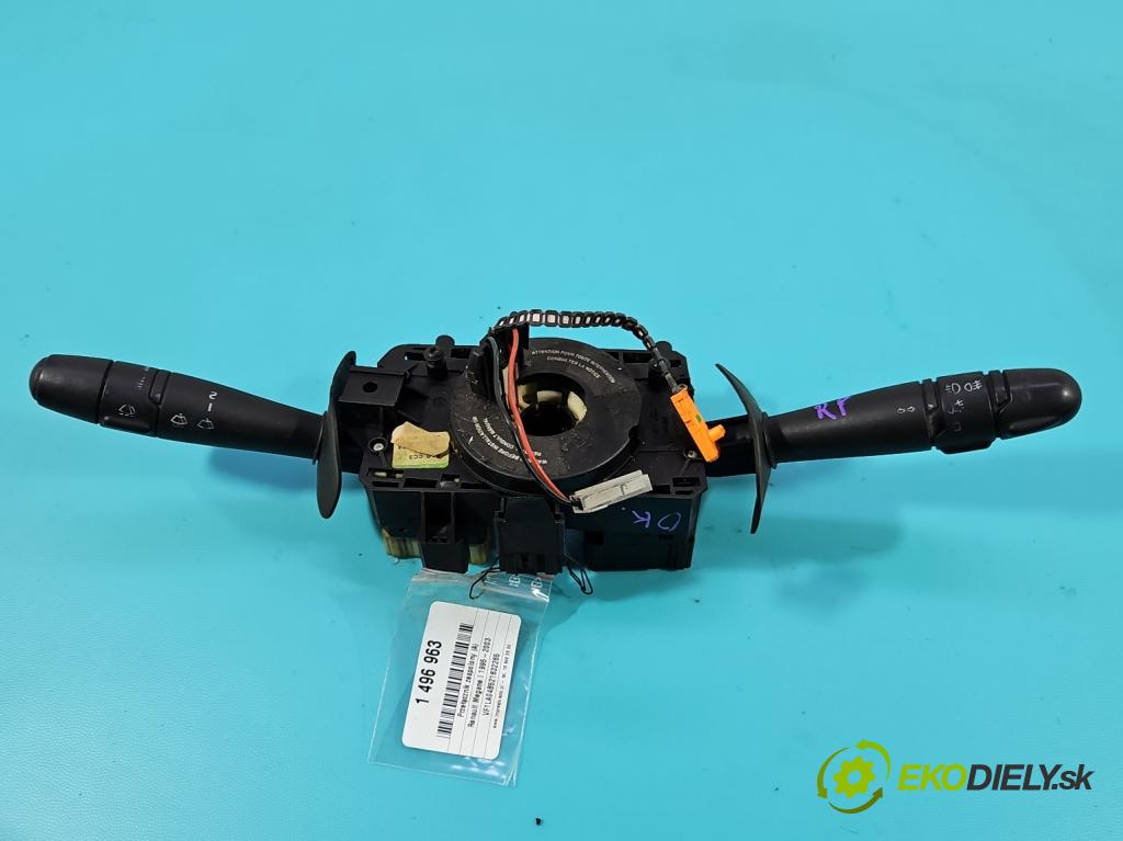 Renault Megane I 1995-2003 1.6 16V 107 HP manual 79 kW 1598 cm3 4- prepínač komplex: 7700428235 (Prepínacie páčky pod volantom)