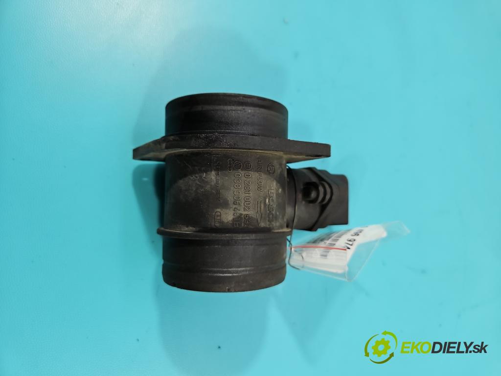 Skoda Octavia I 1996-2010 1.9 tdi 101 HP manual 74 kW 1896 cm3 5- průtokoměr: 0281002531 (Váha vzduchu)