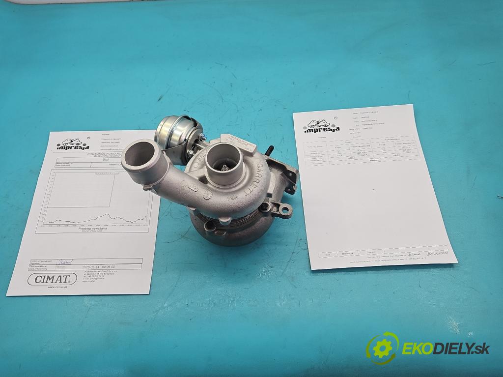 Alfa romeo 147 1.9 jtd 140 HP manual 103 kW 1910 cm3 3- turbodúchadlo, turbo repasovaná 716665-2