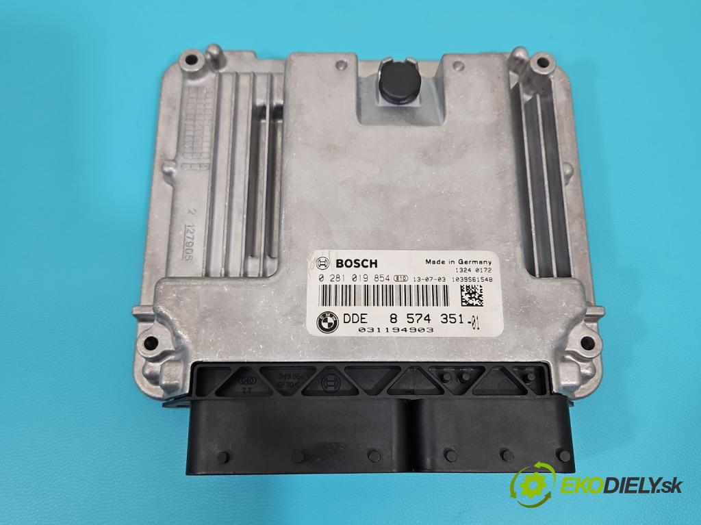 Bmw X1 E84 2009-2015 2.0d 143 HP automatic 105 kW 1995 cm3 5- riadiaca jednotka motora 0281019854