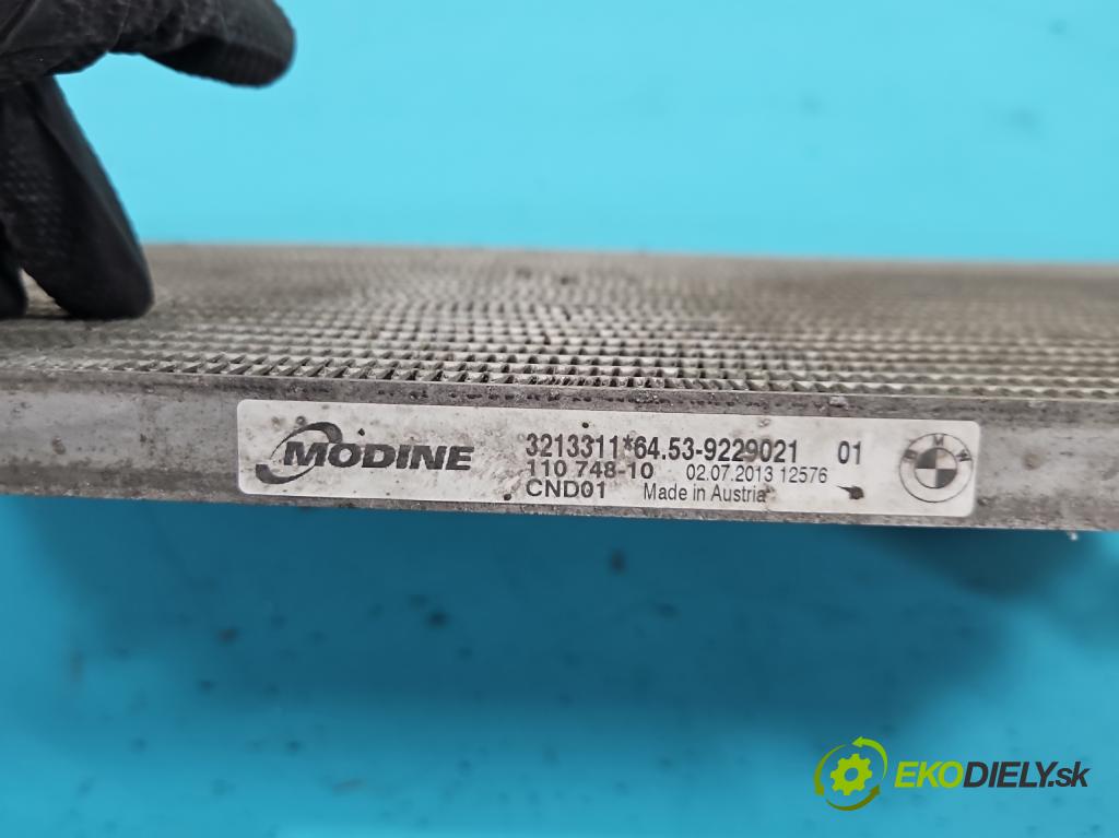 Bmw X1 E84 2009-2015 2.0d 143 HP automatic 105 kW 1995 cm3 5- chladič klimatizácie 9229021 (Chladič klimatizácie)