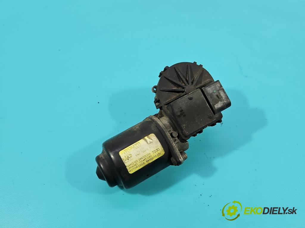 Citroen Nemo 2007-2017 1.4 hdi 68 hp manual 50 kW 1400 cm3 5- motor stěračů přední 1354851080