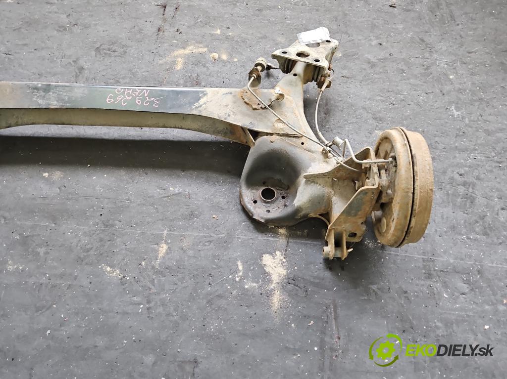 Citroen Nemo 2007-2017 1.4 hdi 68 hp manual 50 kW 1400 cm3 5- zadní výztuha  (Zadní výztuha)