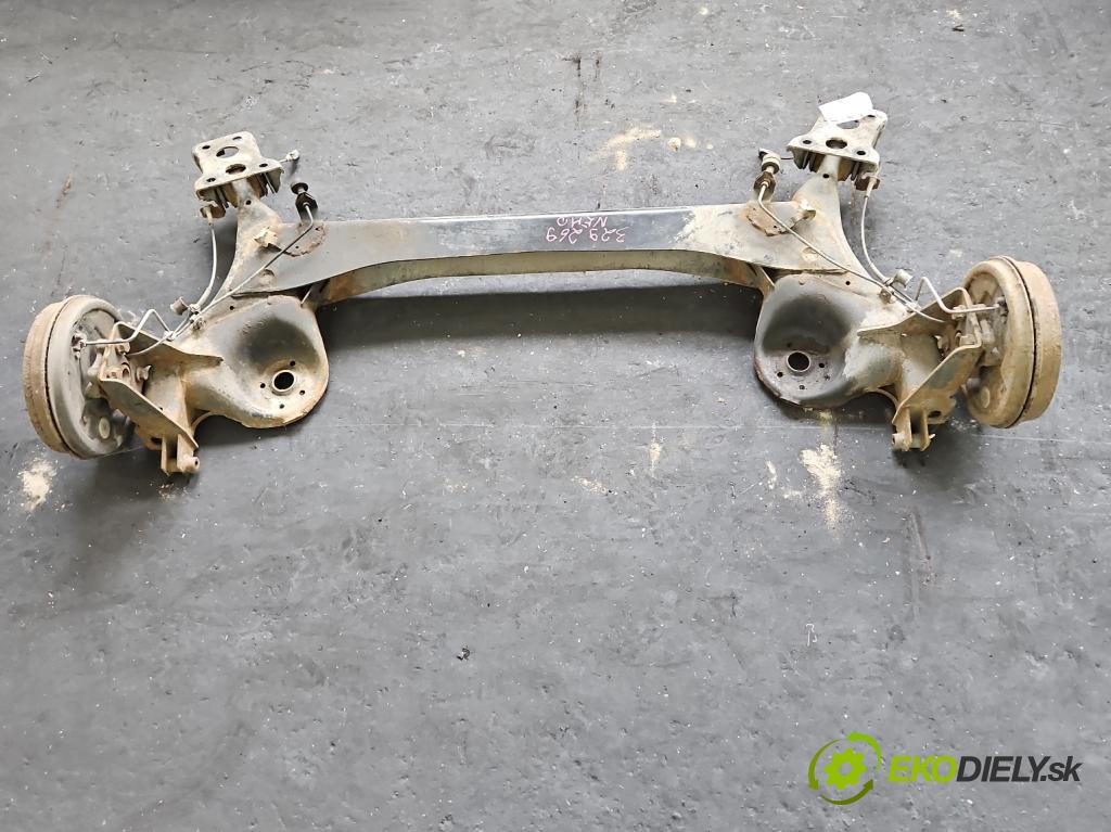 Citroen Nemo 2007-2017 1.4 hdi 68 hp manual 50 kW 1400 cm3 5- zadní výztuha  (Zadní výztuha)