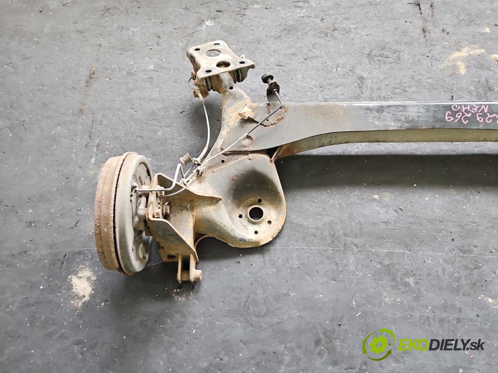 Citroen Nemo 2007-2017 1.4 hdi 68 hp manual 50 kW 1400 cm3 5- zadní výztuha  (Zadní výztuha)