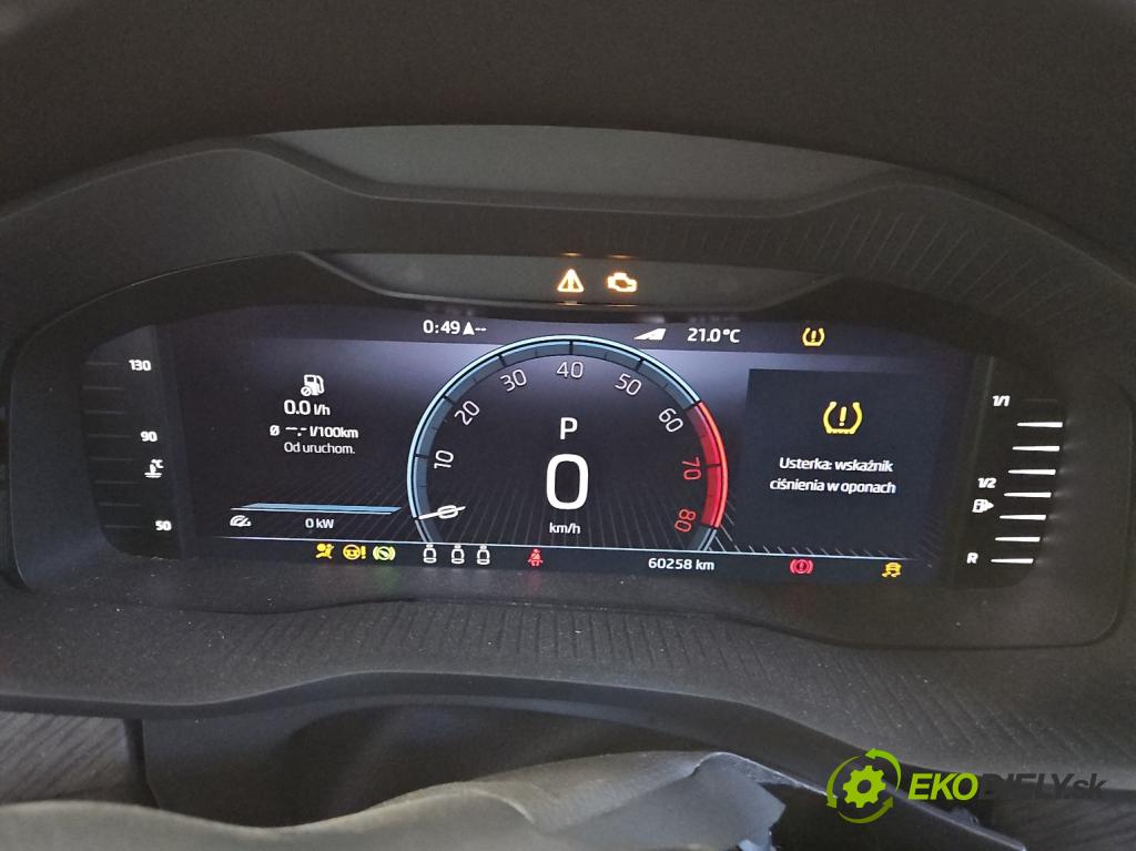 Skoda Kodiaq I 2.0 TSI 190 HP automatic 140 kW 1984 cm3 5- prístrojovka/ budíky 565920790G (Prístrojová doska)