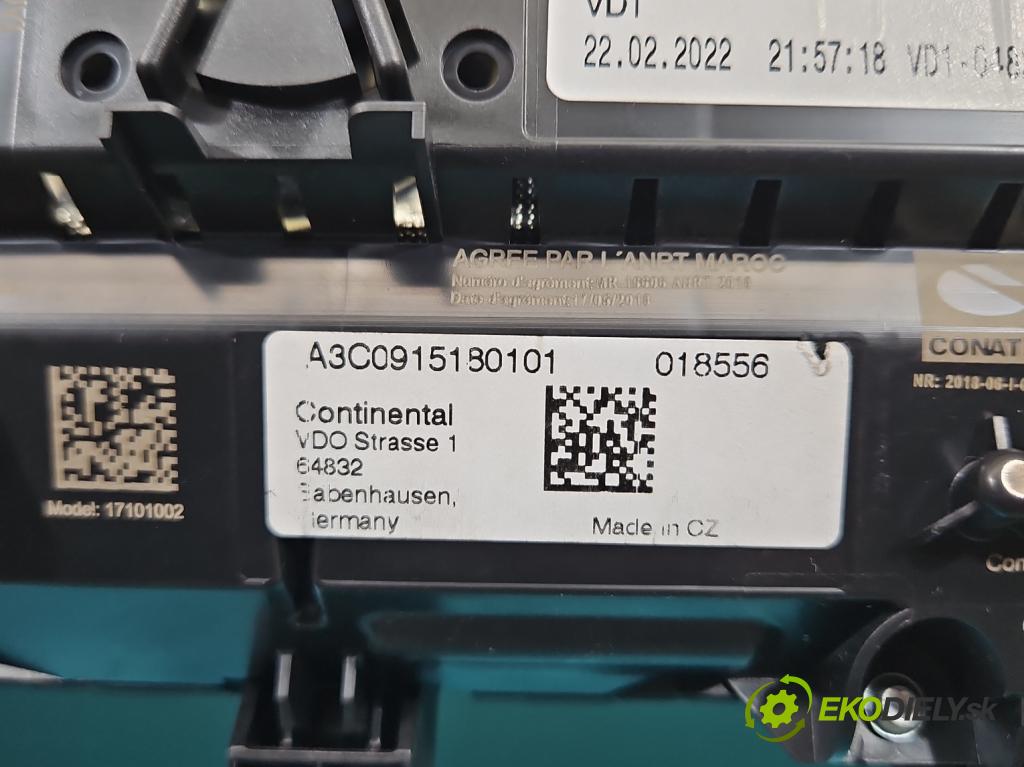 Skoda Kodiaq I 2.0 TSI 190 HP automatic 140 kW 1984 cm3 5- prístrojovka/ budíky 565920790G (Prístrojová doska)