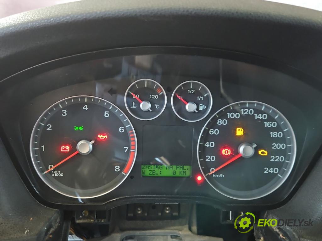 Ford Focus Mk2 2004-2011 1.6 16V 116 HP manual 85 kW 1596 cm3 5- prístrojovka/ budíky 4M5T-10849-EM (Prístrojová doska)