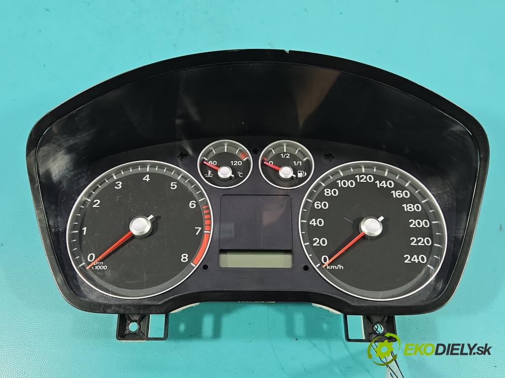 Ford Focus Mk2 2004-2011 1.6 16V 116 HP manual 85 kW 1596 cm3 5- prístrojovka/ budíky 4M5T-10849-EM (Prístrojová doska)