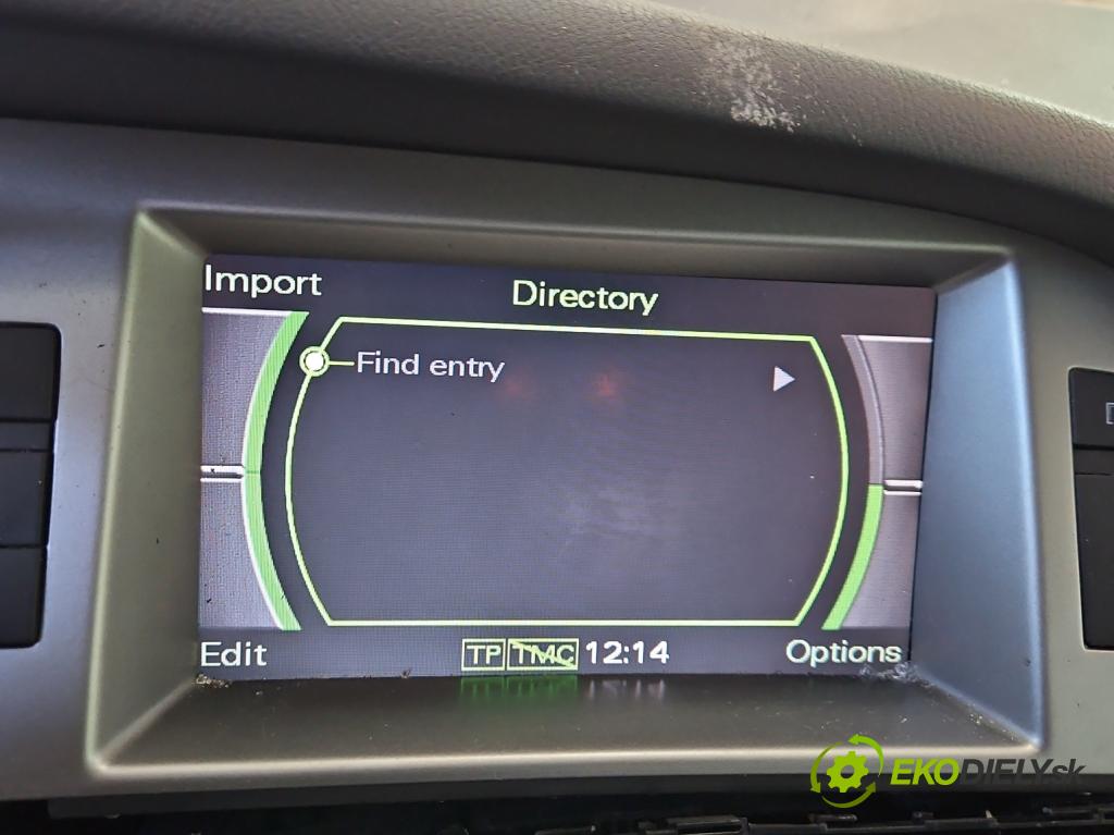 Audi A6 C6 2004-2011 2.0 tdi 140 HP automatic 103 kW 1968 cm3 4- Zobrazit: 8T0919603C (Prístrojová doska)