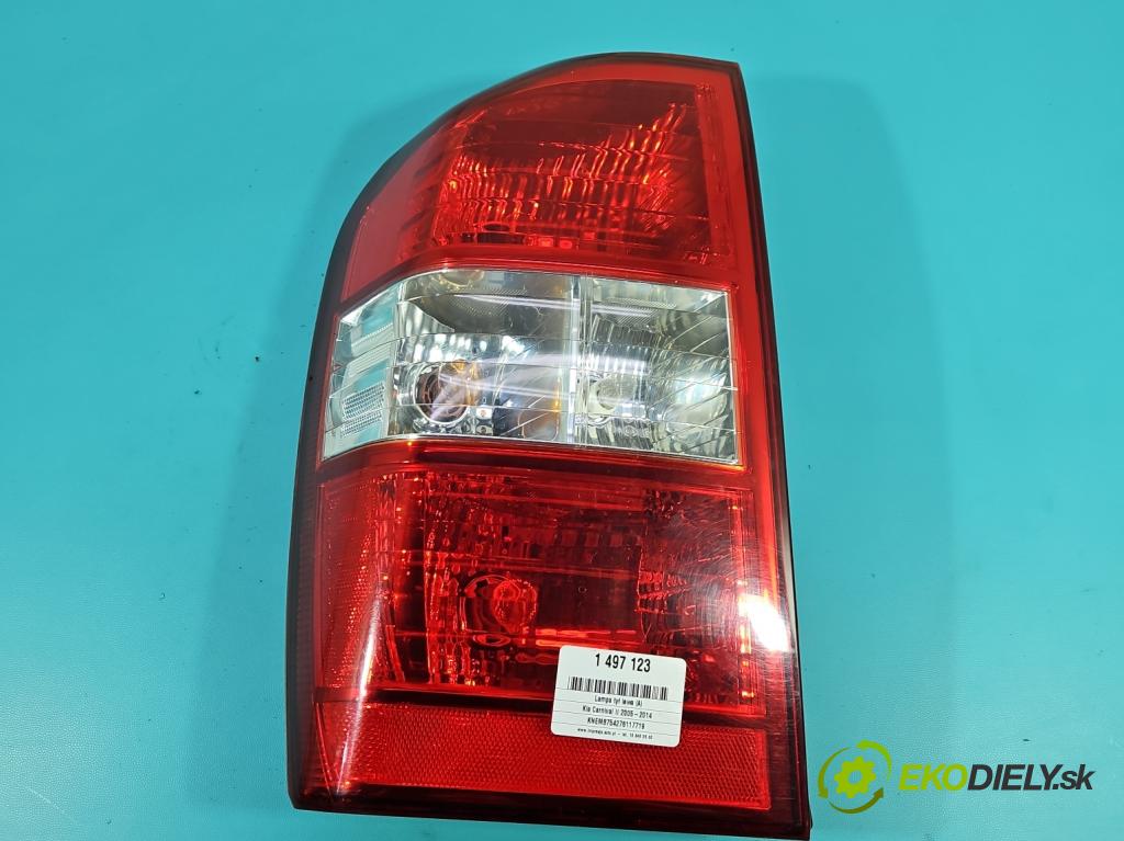Kia Carnival II 2005-2014 2.9 crdi 185 hp manual 136 kW 2902 cm3 5- světlo zadní levé 924-4D1 (Klika dveří ostatní)