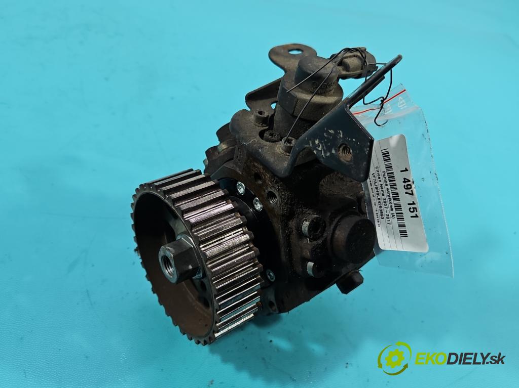 Citroen Nemo 2007-2017 1.4 hdi 68 HP manual 50 kW 1400 cm3 5- čerpadlo vstrekovacia 0445010102 (Vstrekovacie čerpadlo)