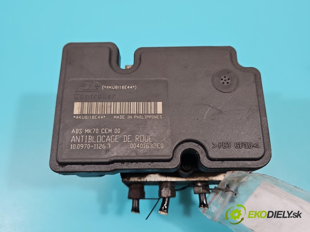 Peugeot 207 1.4 16V 88 HP manual 65 kW 1360 cm3 5- čerpadlo abs 9662150680 (Pumpa ABS)