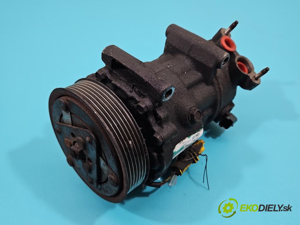 Peugeot 207 1.4 16V 88 HP manual 65 kW 1360 cm3 5- Kompresor: klimatizácie 9651910980 (Kompresor klimatizácie)