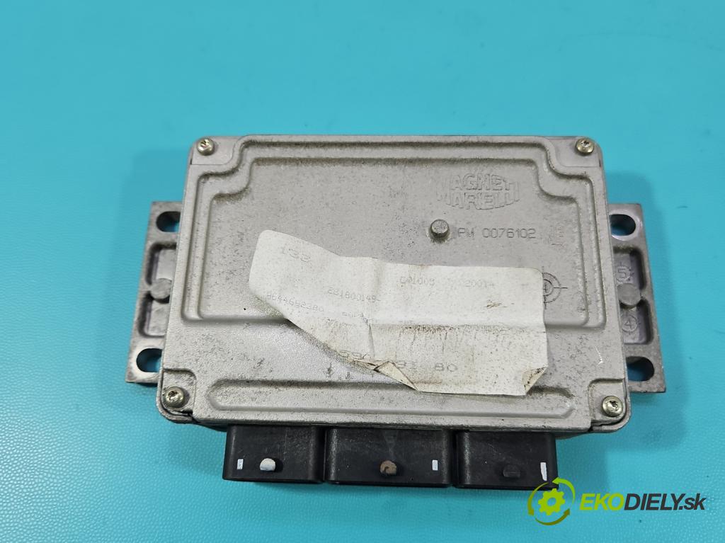 Citroen C4 I 2004-2011 1.4 16V 88 HP manual 65 kW 1360 cm3 5- riadiaca jednotka motora 9659099180