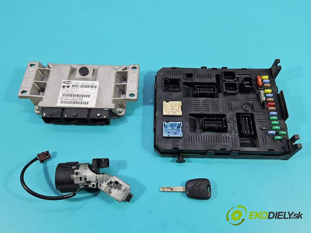 Citroen C4 I 2004-2011 1.4 16V 88 HP manual 65 kW 1360 cm3 5- riadiaca jednotka motora 9659099180