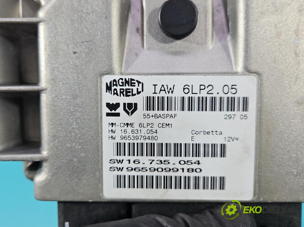 Citroen C4 I 2004-2011 1.4 16V 88 HP manual 65 kW 1360 cm3 5- riadiaca jednotka motora 9659099180
