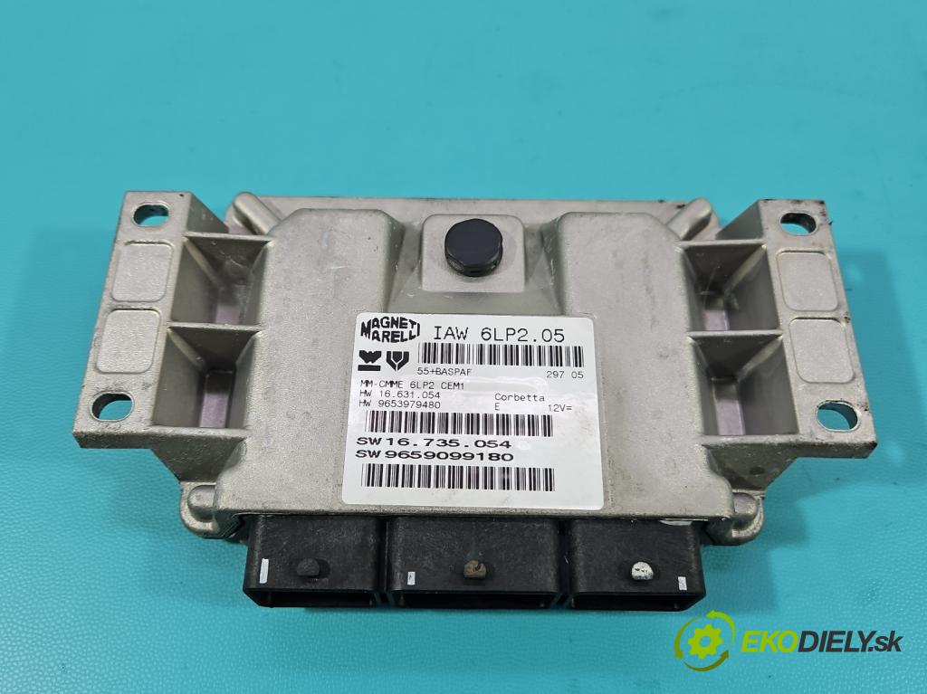 Citroen C4 I 2004-2011 1.4 16V 88 HP manual 65 kW 1360 cm3 5- riadiaca jednotka motora 9659099180
