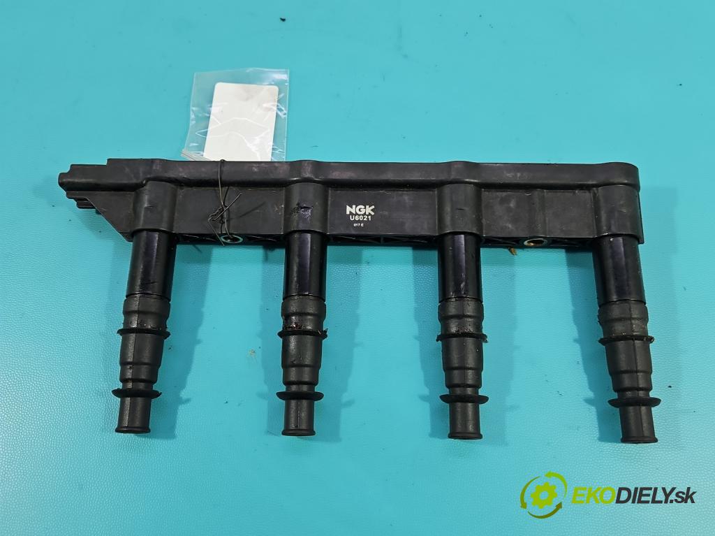 Citroen C4 I 2004-2011 1.4 16V 88 hp manual 65 kW 1360 cm3 5- cívka zapalovací U6021 (Zážehová cívka)