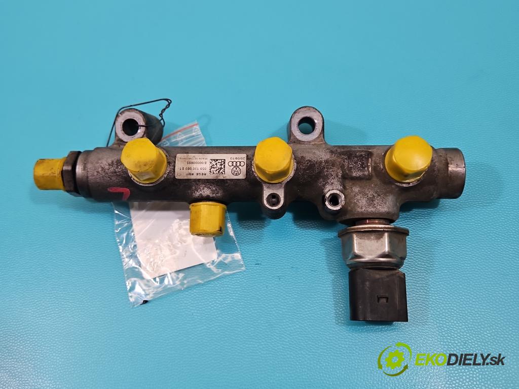 Audi A6 C7 2011-2018 3.0 TDI 313 HP automatic 230 kW 2967 cm3 5- lišta vstrekovacia 059130089BT (Vstrekovacia lišta)