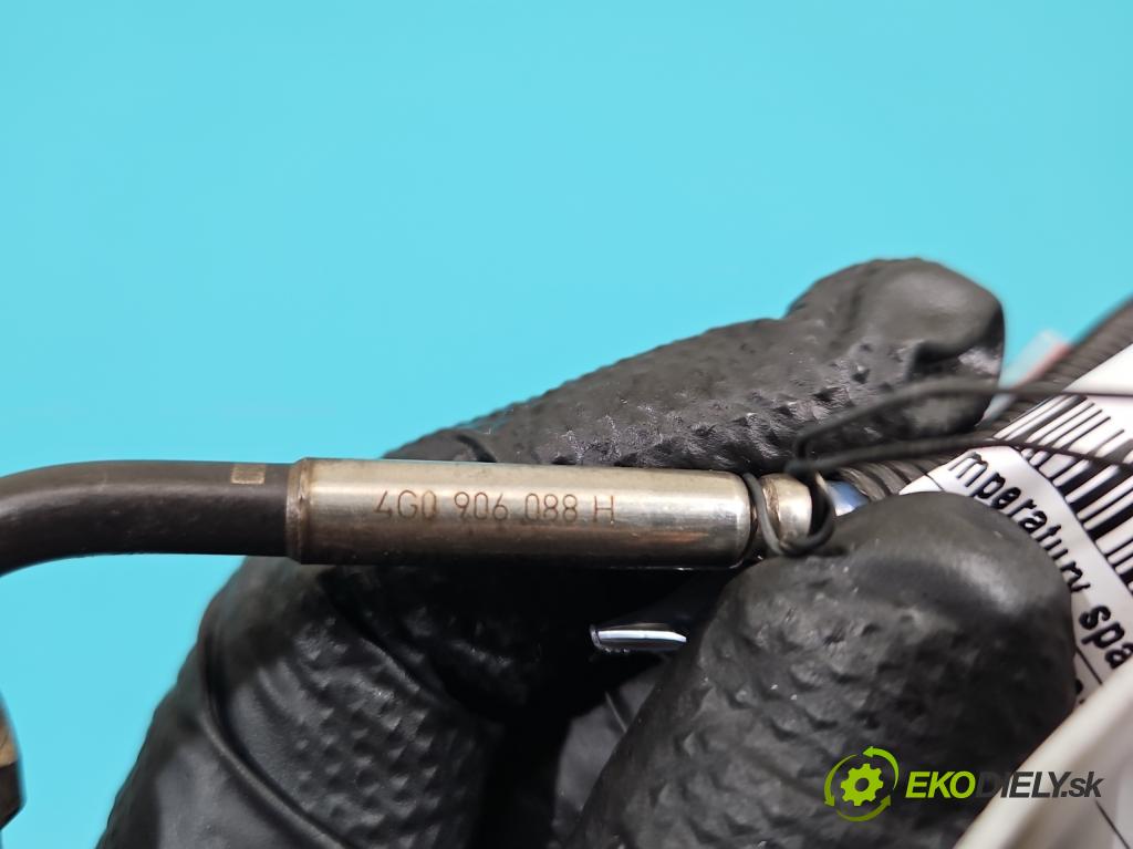 Audi A6 C7 2011-2018 3.0 TDI 313 HP automatic 230 kW 2967 cm3 5- snímač teploty: výfukové 4G0906088H (Snímač)