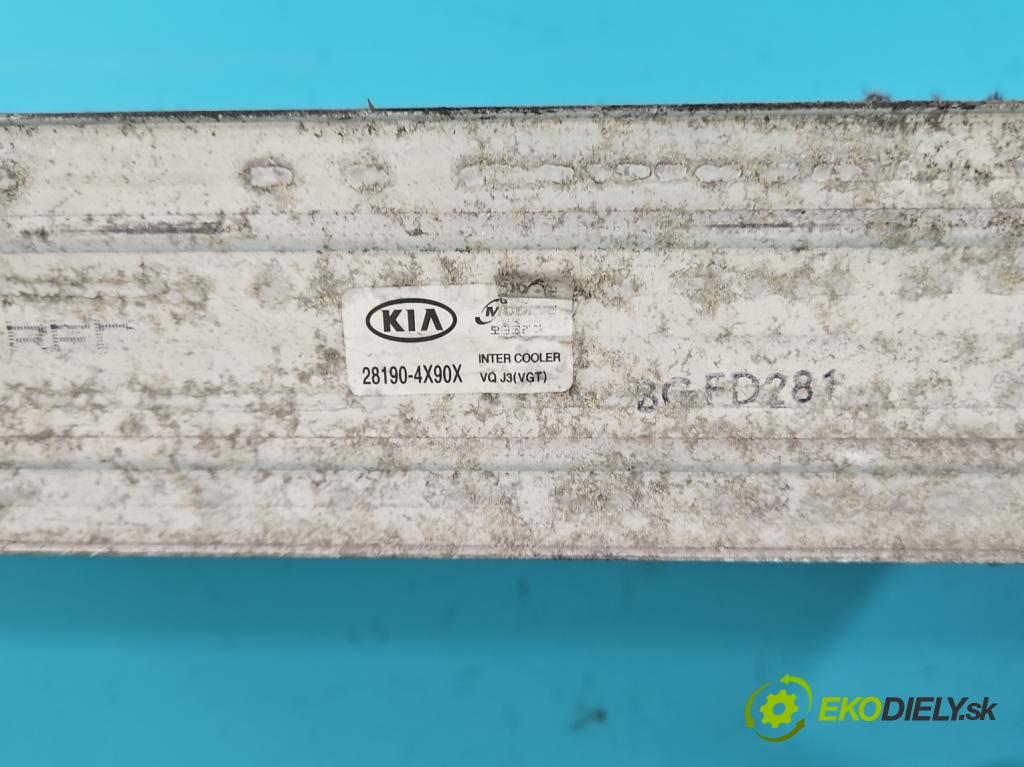 Kia Carnival II 2005-2014 2.9 crdi 185 hp manual 136 kW 2902 cm3 5- Intercooler 28190-4X90X (Intercooler (chladič stlačeného vzduchu))