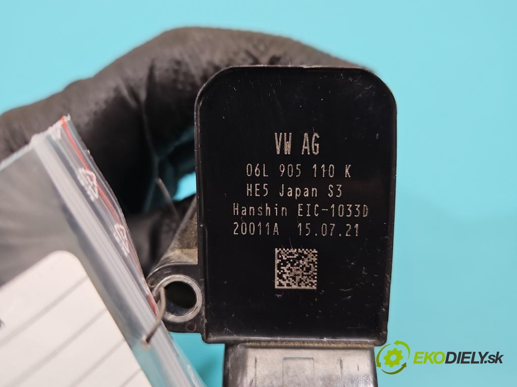 Skoda Kodiaq I 2.0 TSI 190 HP automatic 140 kW 1984 cm3 5- cievka zapaľovacia 06L905110K (Zapaľovacia cievka)