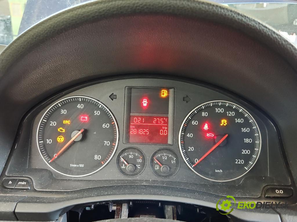 Vw Golf V 2003-2009 1.4 16V 75 HP manual 55 kW 1390 cm3 3- prístrojovka/ budíky 1K0920852 (Prístrojová doska)