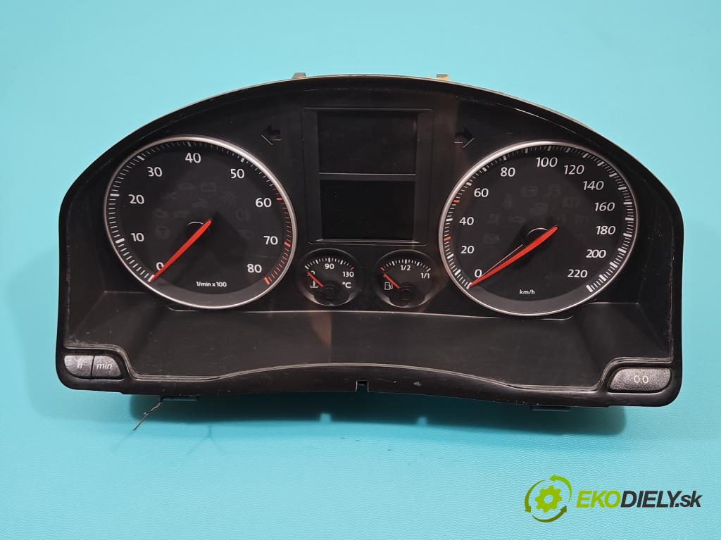 Vw Golf V 2003-2009 1.4 16V 75 HP manual 55 kW 1390 cm3 3- prístrojovka/ budíky 1K0920852 (Prístrojová doska)