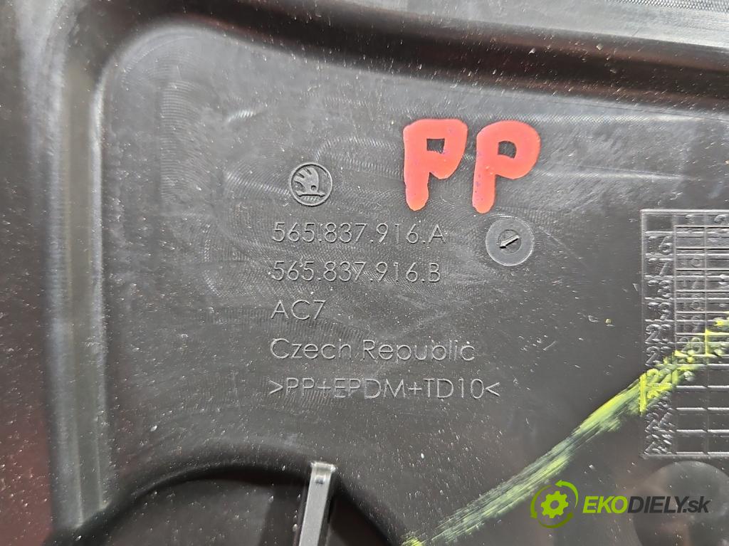 Skoda Kodiaq I 2.0 TSI 190 hp automatic 140 kW 1984 cm3 5- kryt plastová 565837916A