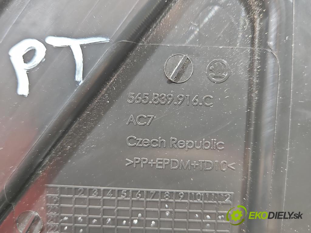 Skoda Kodiaq I 2.0 TSI 190 hp automatic 140 kW 1984 cm3 5- kryt plastová 565839916C