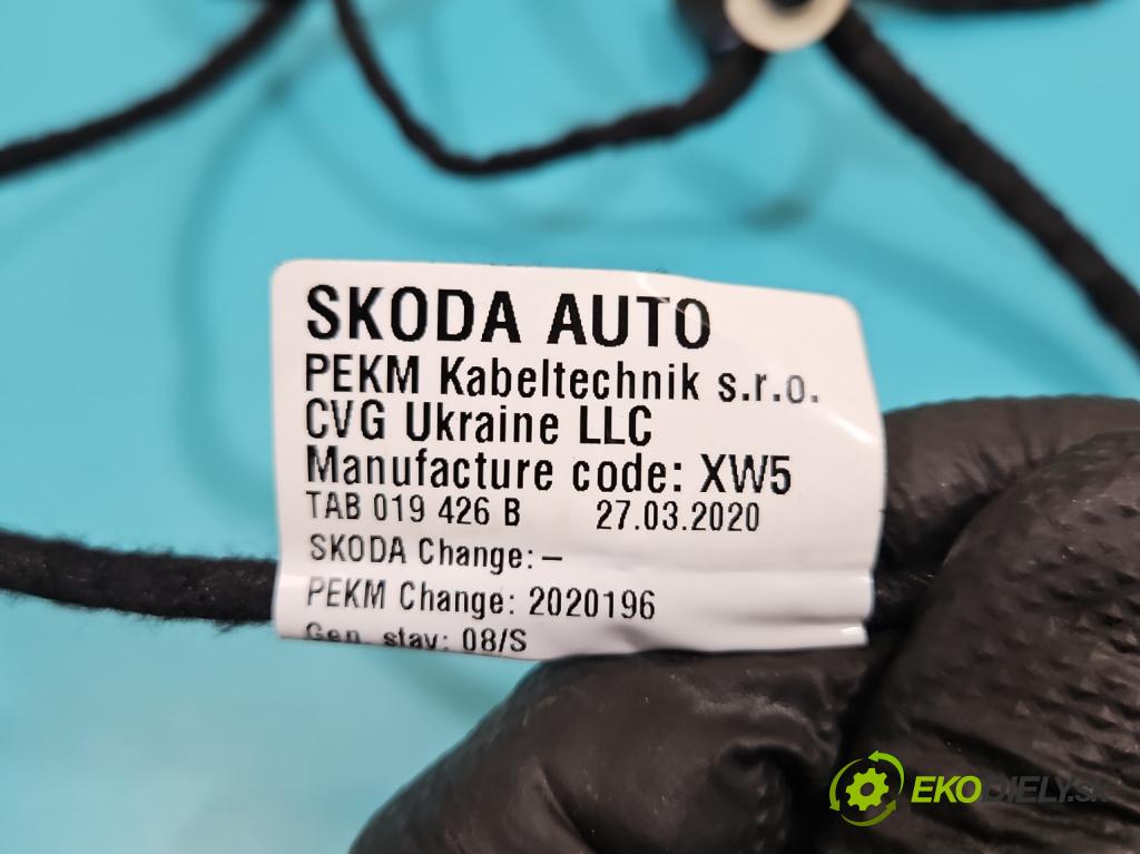 Skoda Kodiaq I 2.0 TSI 190 HP automatic 140 kW 1984 cm3 5- Zväzok: dvere zadné vľavo: 565971693AD