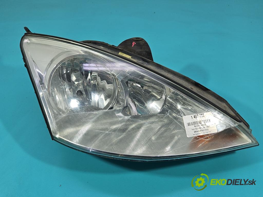 Ford Focus Mk1 1998-2004 1.8 tdci 101 HP manual 74 kW 1753 cm3 5- Reflektor: pravý 2M51-13W029-BG (Svetlo predné pravé)