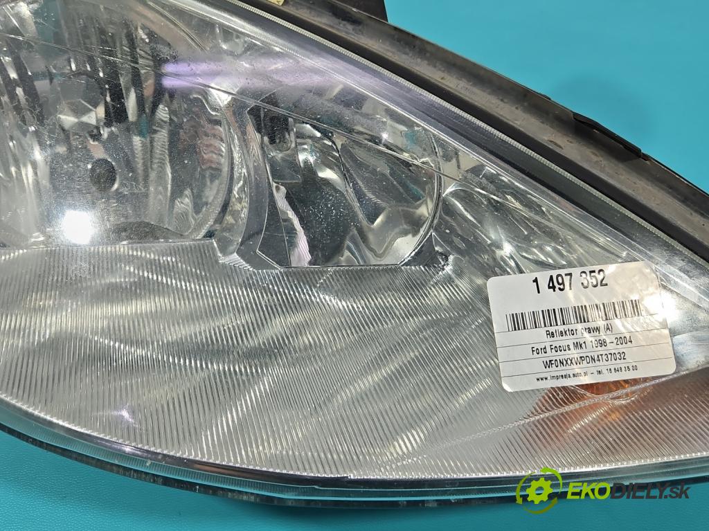 Ford Focus Mk1 1998-2004 1.8 tdci 101 HP manual 74 kW 1753 cm3 5- Reflektor: pravý 2M51-13W029-BG (Svetlo predné pravé)