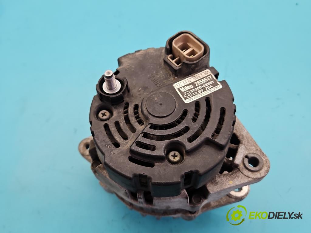 Kia Picanto I 2003-2011 1.0 61 HP manual 45 kW 999 cm3 5- Alternator 37300-02551 (Alternátor)