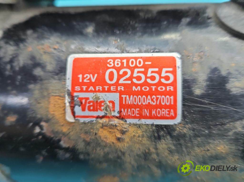 Kia Picanto I 2003-2011 1.0 61 HP manual 45 kW 999 cm3 5- štartér 36100-02555 (Štartér)