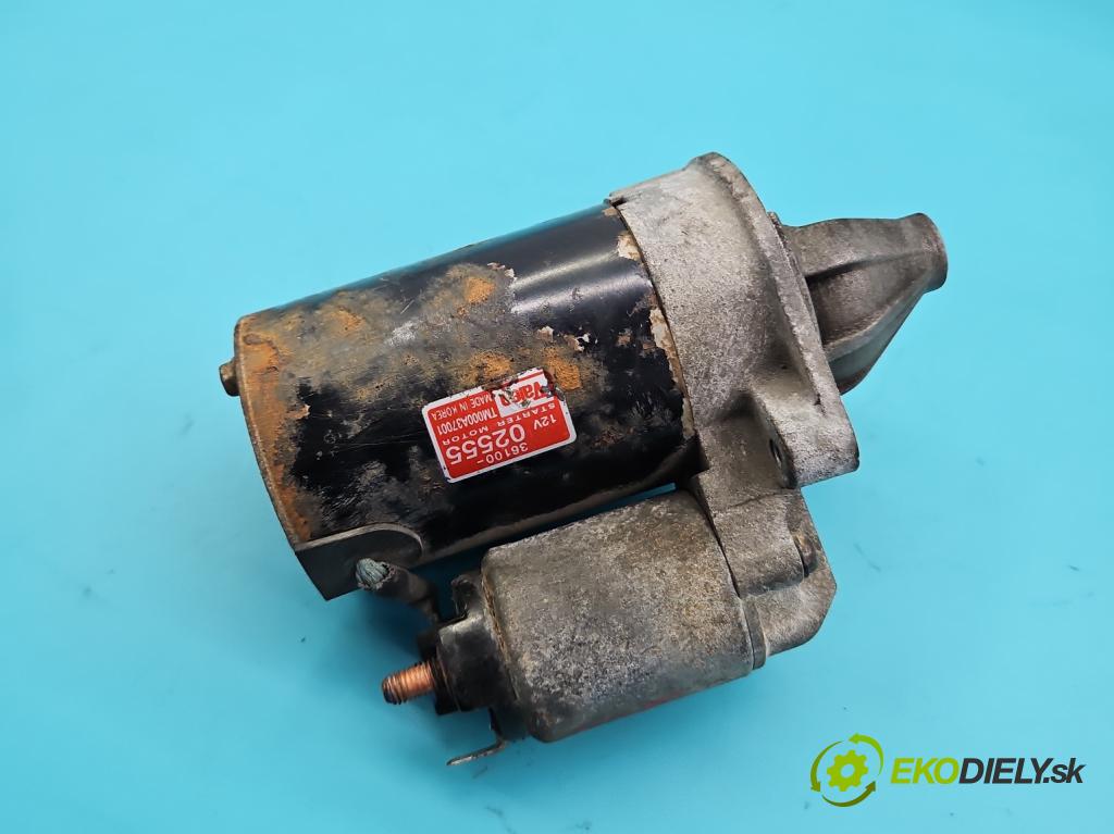 Kia Picanto I 2003-2011 1.0 61 HP manual 45 kW 999 cm3 5- štartér 36100-02555 (Štartér)