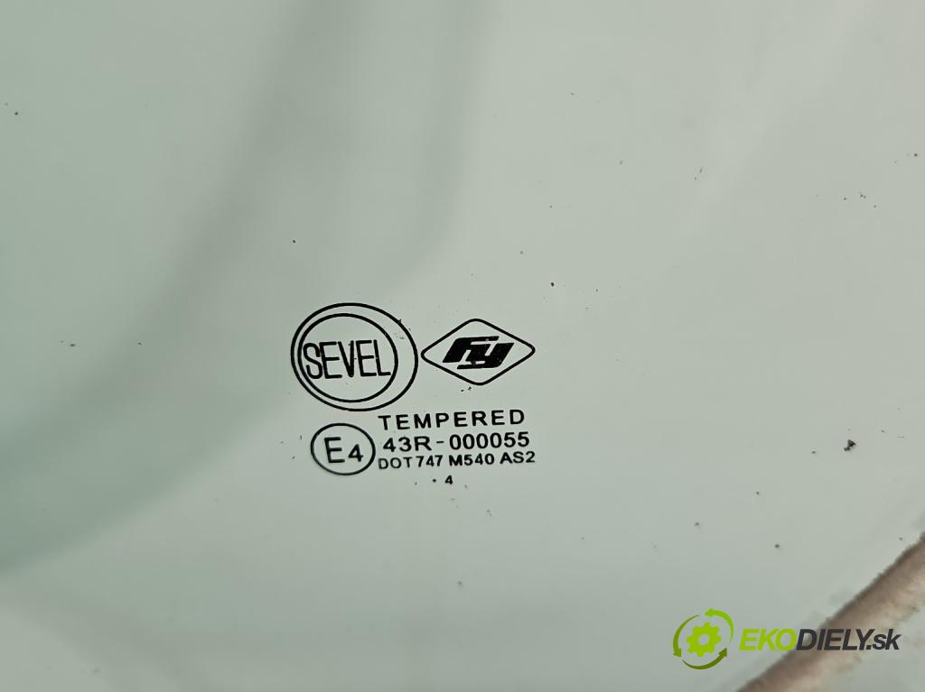 Citroen Jumper III 2014- 2.2 hdi 110 hp manual 81 kW 2198 cm3 4- sklo dveře přední levé