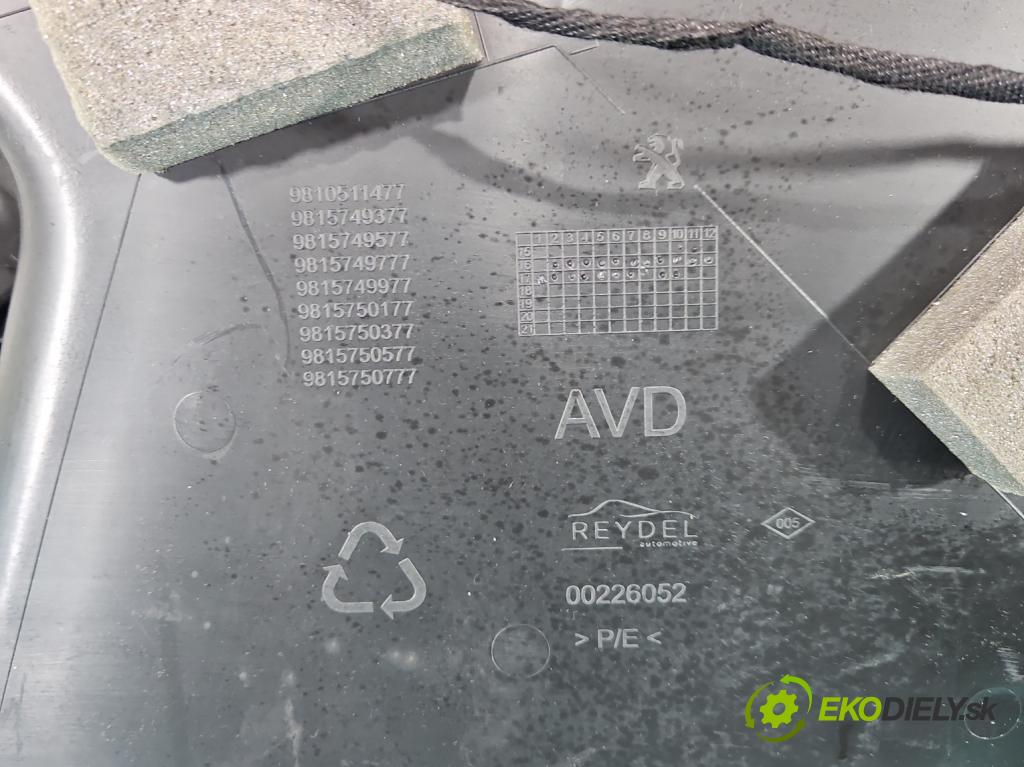 Peugeot 3008 II 2016-2023 2.0 hdi 150 hp manual 110 kW 1997 cm3 5- Tapacír: dveře přední pravé