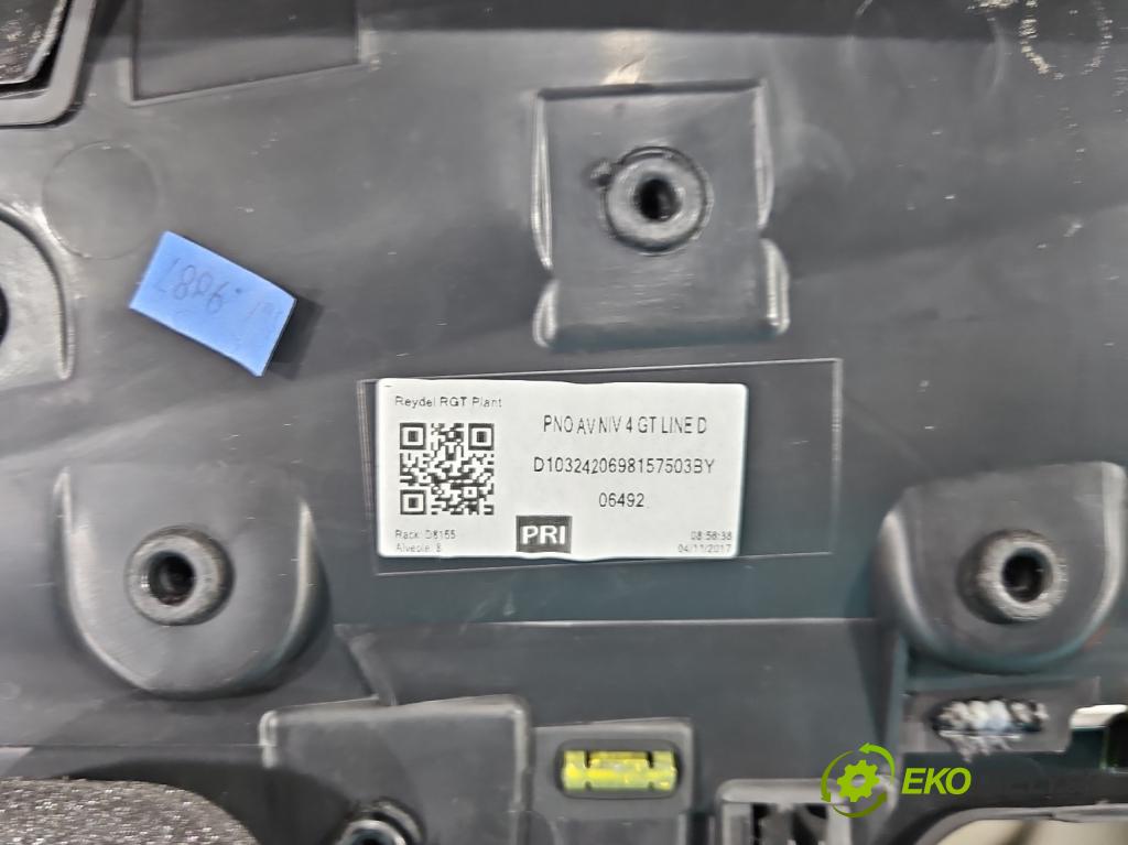 Peugeot 3008 II 2016-2023 2.0 hdi 150 hp manual 110 kW 1997 cm3 5- Tapacír: dveře přední pravé