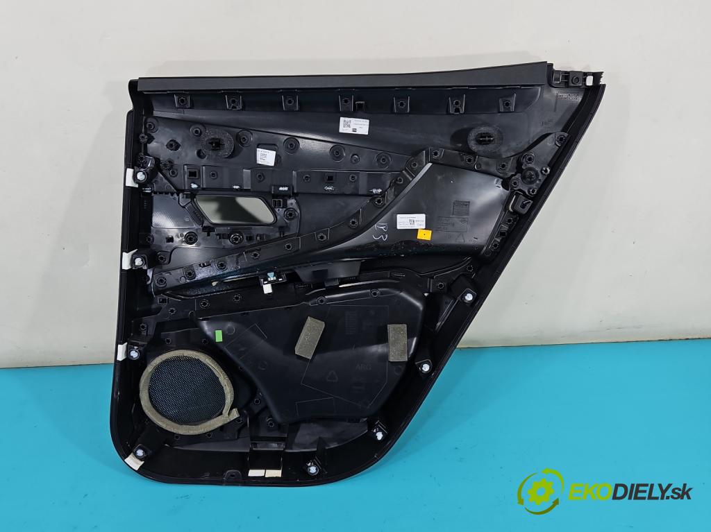 Peugeot 3008 II 2016-2023 2.0 hdi 150 hp manual 110 kW 1997 cm3 5- Tapacír: dveře zadní levé