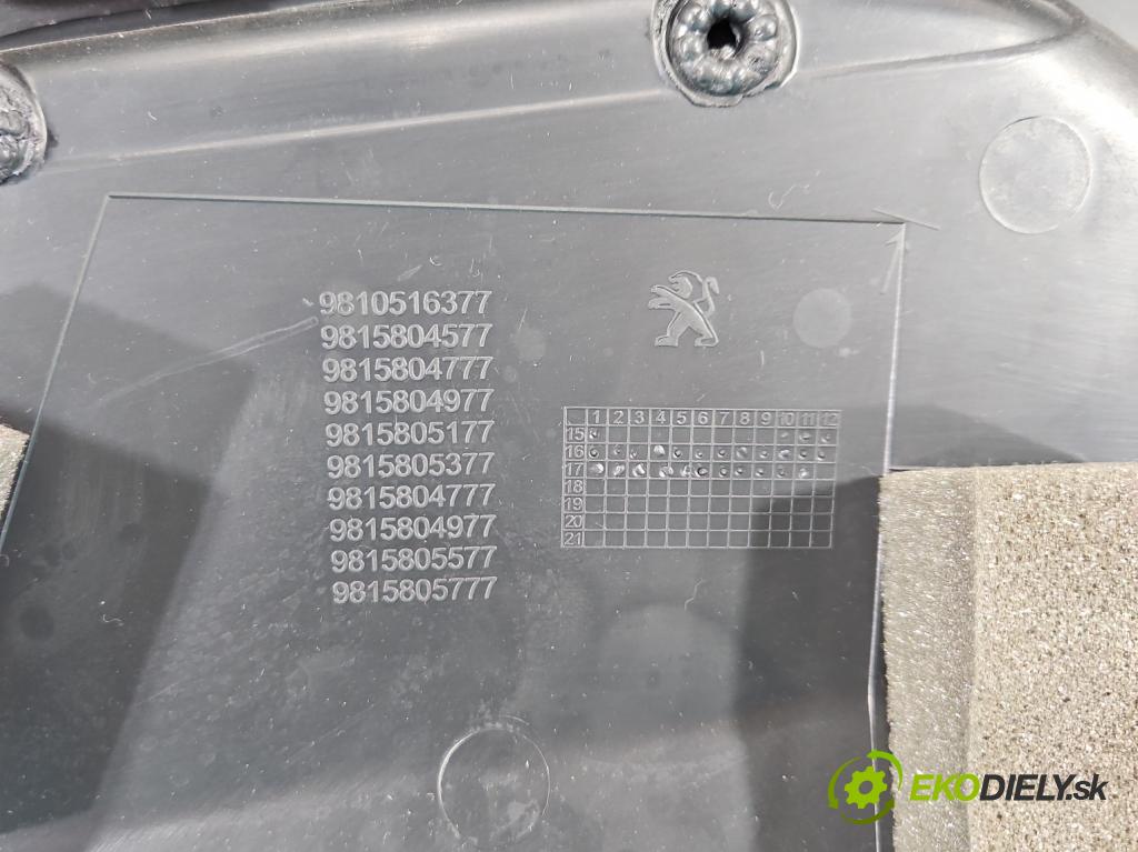 Peugeot 3008 II 2016-2023 2.0 hdi 150 hp manual 110 kW 1997 cm3 5- Tapacír: dveře zadní levé