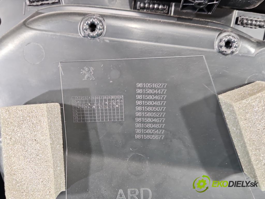 Peugeot 3008 II 2016-2023 2.0 hdi 150 hp manual 110 kW 1997 cm3 5- Tapacír: dveře zadní pravé