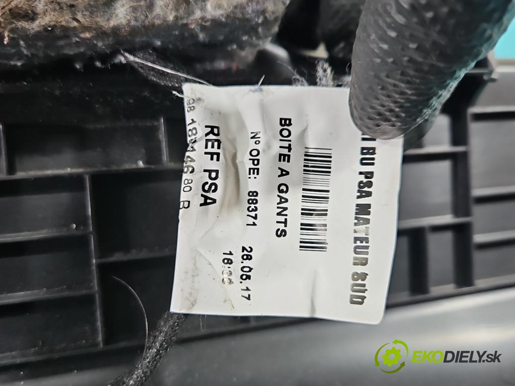 Peugeot 3008 II 2016-2023 2.0 hdi 150 hp manual 110 kW 1997 cm3 5- kastlík 9818814680B