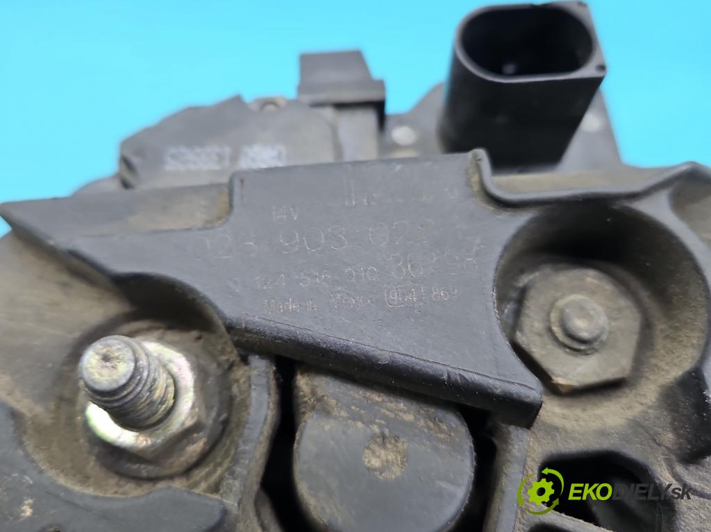 Vw New Beetle 1998-2010 1.9 tdi 90 HP manual 66 kW 1896 cm3 3- Alternator 028903028E (Alternátor)