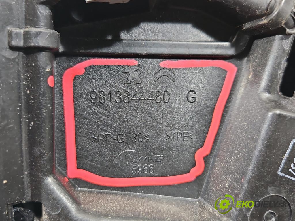 Peugeot 3008 II 2016-2023 2.0 hdi 150 HP manual 110 kW 1997 cm3 5- lišta karoséria: ostatné 9813844480G