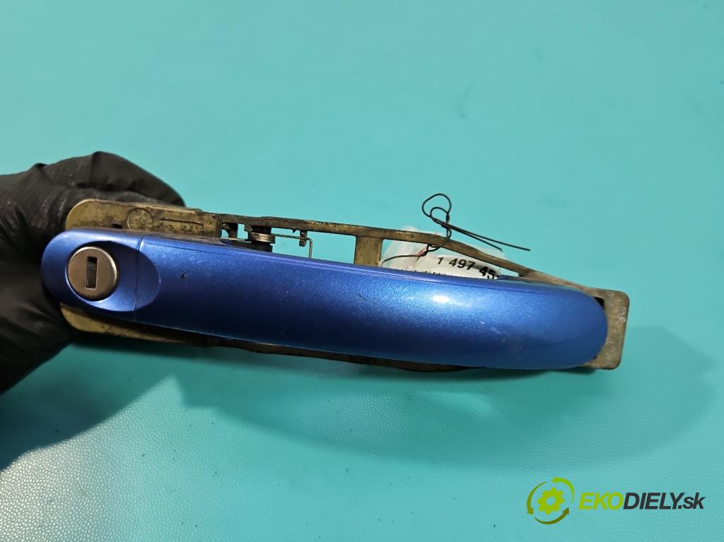 Vw New Beetle 1998-2010 1.9 tdi 90 HP manual 66 kW 1896 cm3 3- rukoväť predné ľavé mimo:  (Kľučka dverí vonkajšia predná ľavá)