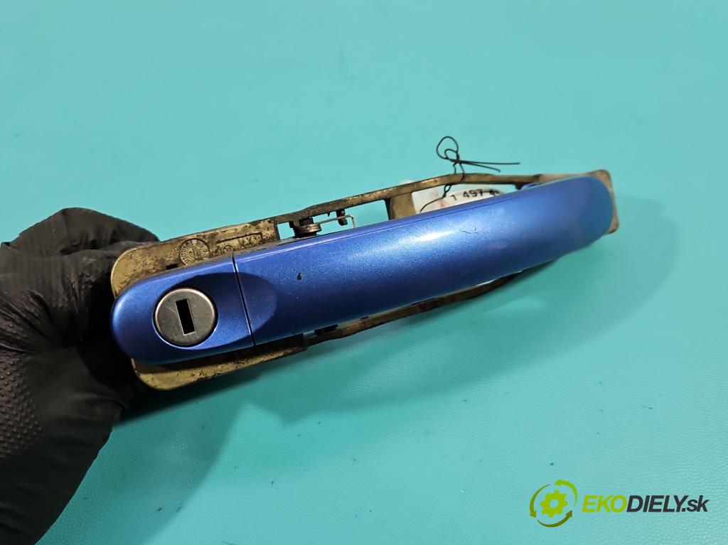 Vw New Beetle 1998-2010 1.9 tdi 90 HP manual 66 kW 1896 cm3 3- rukoväť predné ľavé mimo:  (Kľučka dverí vonkajšia predná ľavá)