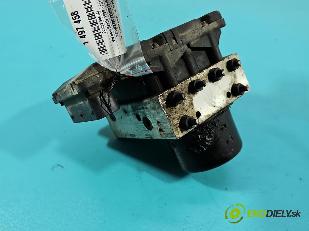 Vw New Beetle 1998-2010 1.9 tdi 90 HP manual 66 kW 1896 cm3 3- čerpadlo abs 1J0907379S (Pumpa ABS)