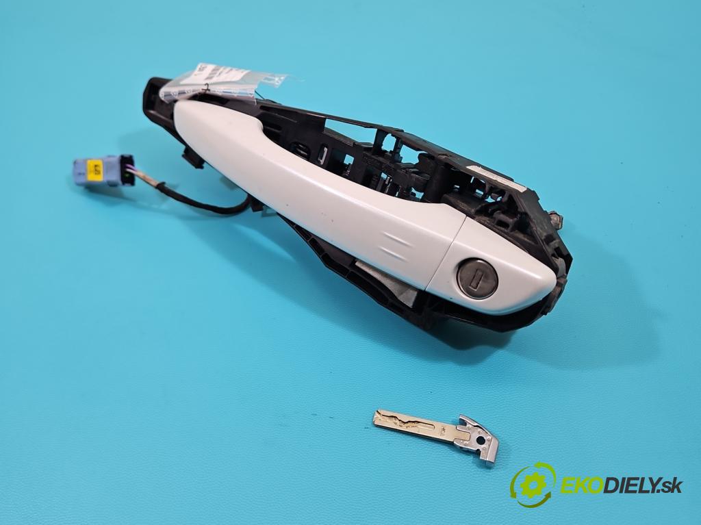 Peugeot 3008 II 2016-2023 2.0 hdi 150 HP manual 110 kW 1997 cm3 5- rukoväť predné ľavé mimo: 9820341080 (Kľučka dverí vonkajšia predná ľavá)